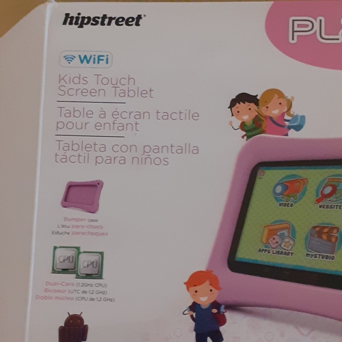 112A - Playpal Hipstreet Titan 2 Childs tablet. Comes on as it should and charges fine. In original box. Go... 