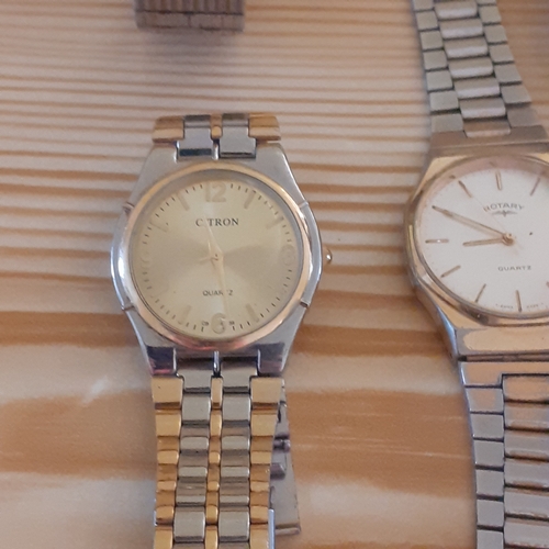 114A - Assortment of Watches sold as spares but complete. May just require batteries