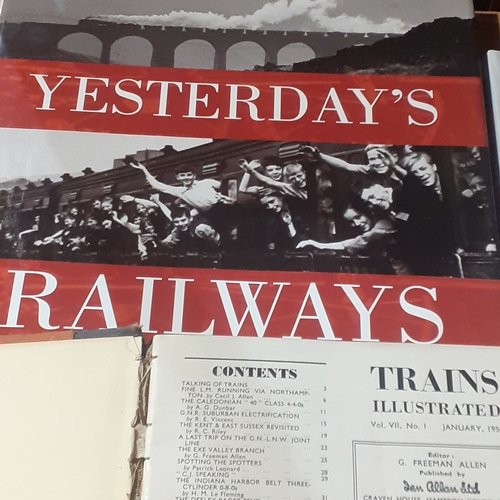 116A - Railway related books. Mostly hardback. All in good read condition.