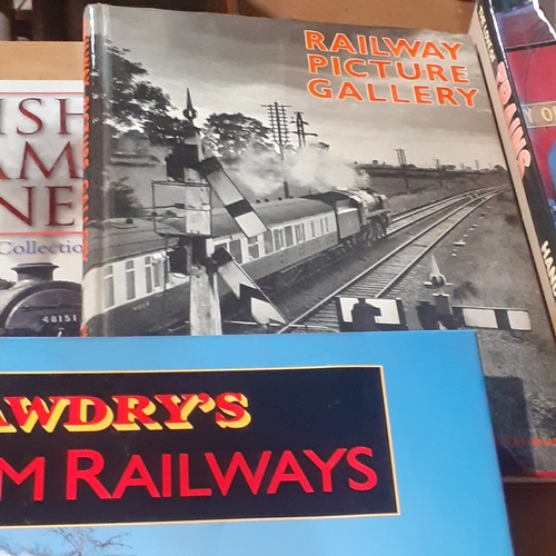 116A - Railway related books. Mostly hardback. All in good read condition.