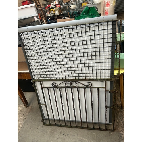 273 - Pair of metal Fence Gates*size