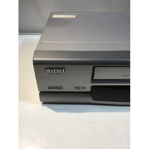 32 - Matsui VHS player model VN 9710 - tested & working