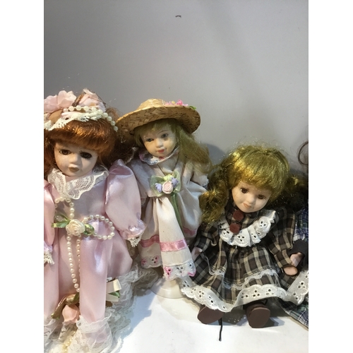 59 - Collection of Porcelain dolls