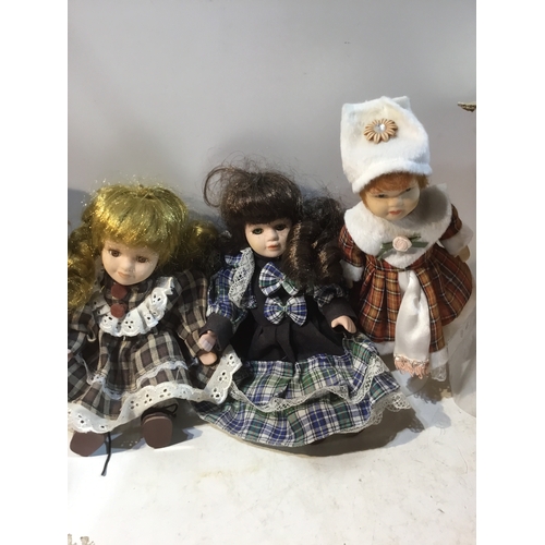 59 - Collection of Porcelain dolls