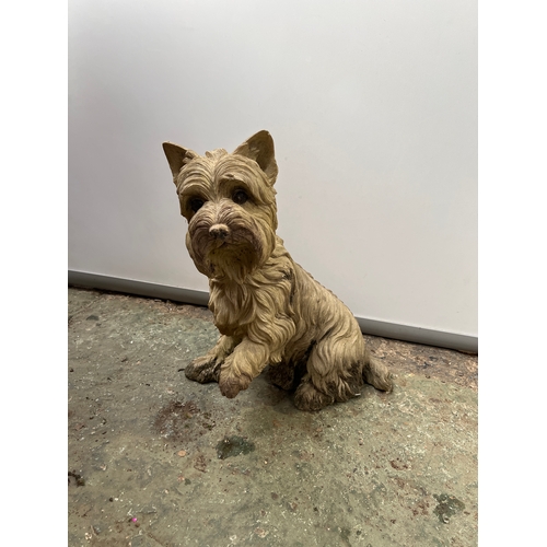 726 - Resin westie dog figure  - 19