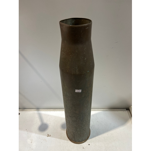 105 - World War 2 Brass Shell - 2ft, 5kg