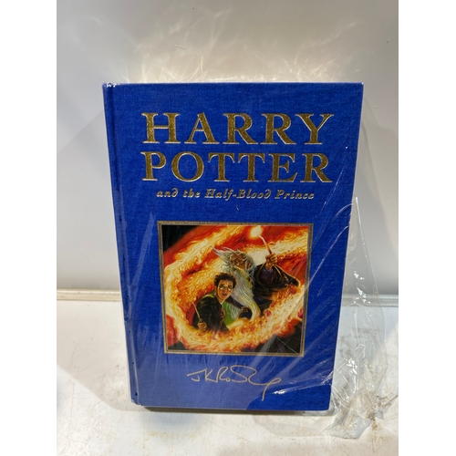 194 - Full Set of Harry Potter First Edition Hardbook Books with authors signature on the front, and nearl... 