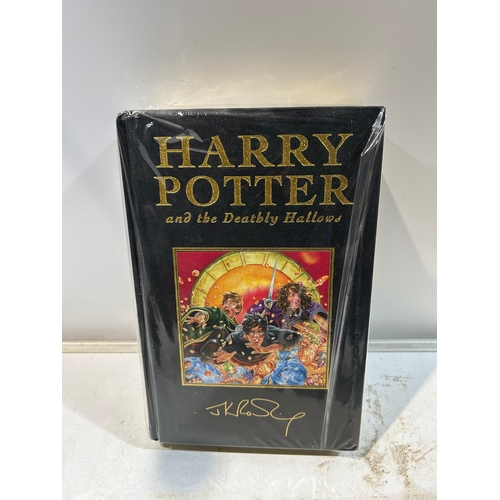 194 - Full Set of Harry Potter First Edition Hardbook Books with authors signature on the front, and nearl... 