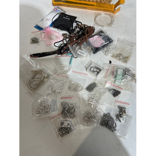 214 - Quantity of costume jewellery - mostly brand new silver plated