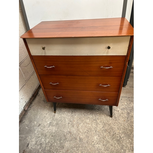 456 - Retro Teak Chest of Drawers