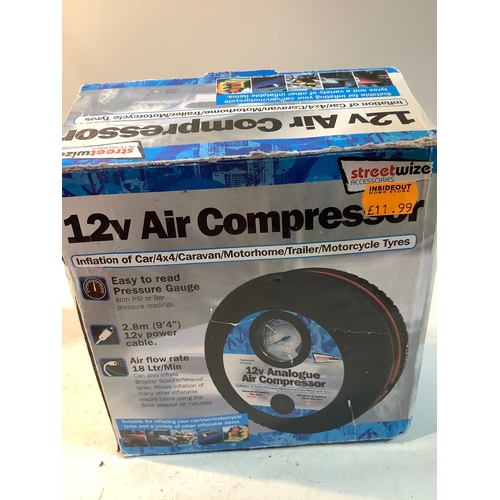 279 - 12 v Air compressor