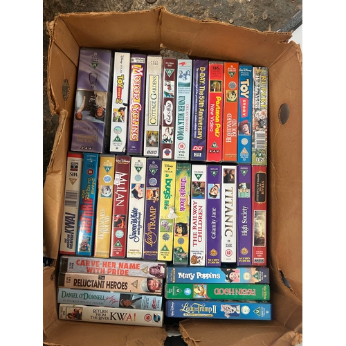 68 - Quantity of Videos inc Disney Classics, Titanic, Jethro, ABBA The Movie etc