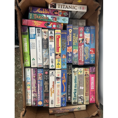 68 - Quantity of Videos inc Disney Classics, Titanic, Jethro, ABBA The Movie etc