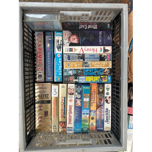 68 - Quantity of Videos inc Disney Classics, Titanic, Jethro, ABBA The Movie etc