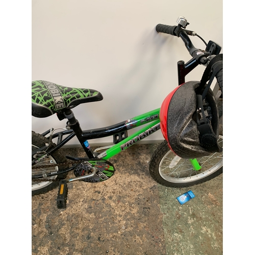 401 - Probike T-Rex Kids Bicycle with helmet