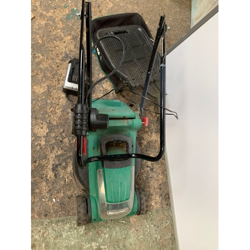 420 - Qualcast Cordless Lawn Mower with charger - untested