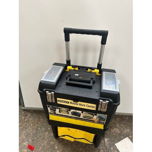 438 - Stanley Mobile Work Center Rolling Toolbox with contents