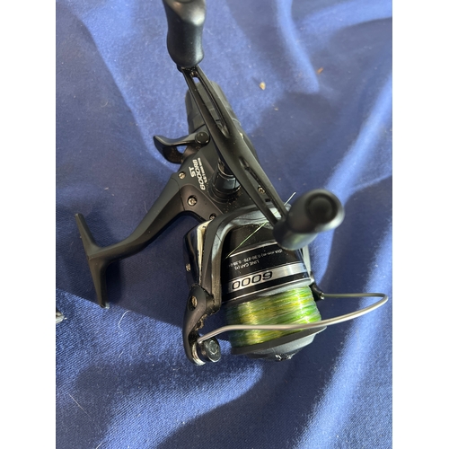 75 - 2x shimano fishing reels - 5010 & 6000RB