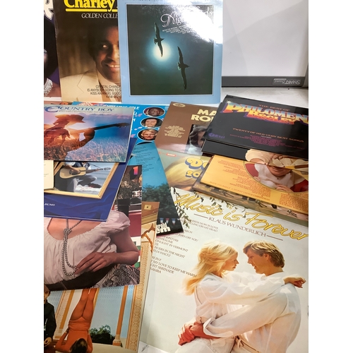 318 - Collection of LPs includes foster & Allen, country fifties, Doris day & more