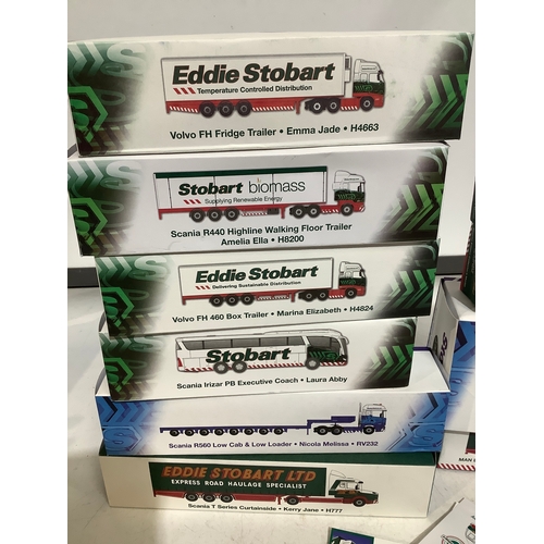 329 - 10 Atlas Editions Eddie Stobart Lorrie’s/konecranes reach stacker