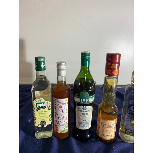 27 - Alcohol to inc vermouth, liqueurs and cocktail syrups