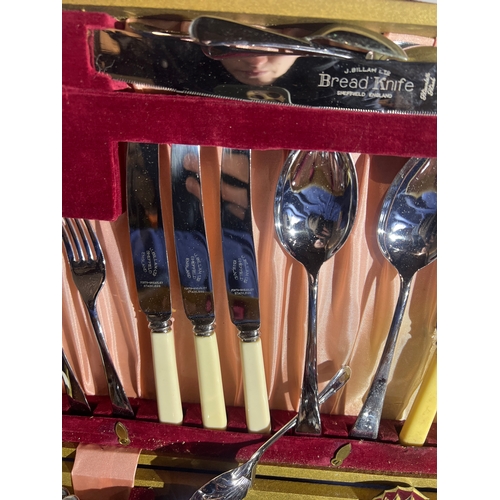 171 - Firth brearley cutlery set in case