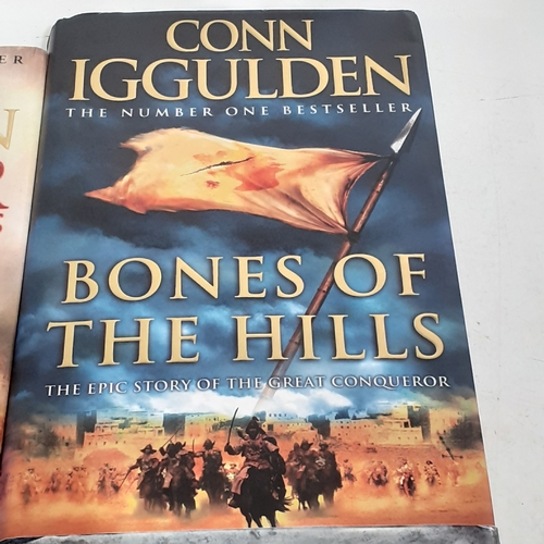 24B - 5 x Conn Iggulden hardback books in good clean read condition.