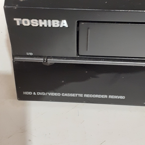 29B - Toshiba DVD/Video cassette recorder. Model RDX V 60 KB. Untested