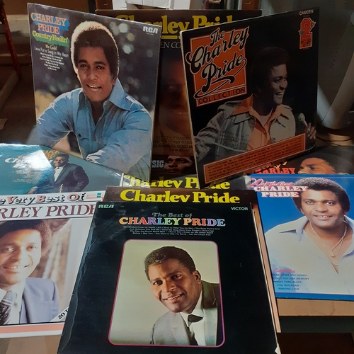 135A - Quantity of Charley Pride LP's. Favourite titles to add to collection