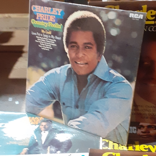 135A - Quantity of Charley Pride LP's. Favourite titles to add to collection