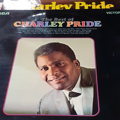 135A - Quantity of Charley Pride LP's. Favourite titles to add to collection