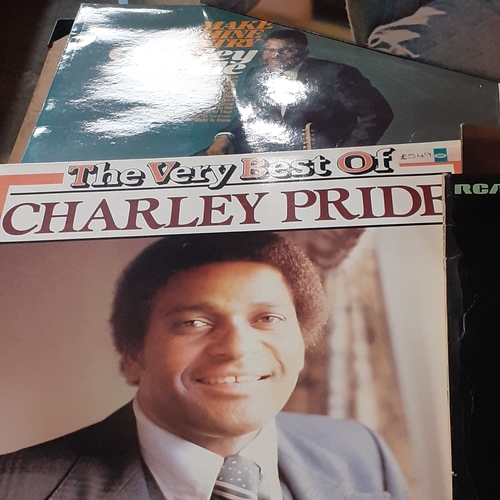 135A - Quantity of Charley Pride LP's. Favourite titles to add to collection