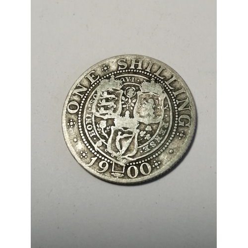 454A - COINS : 1900 Victorian shilling