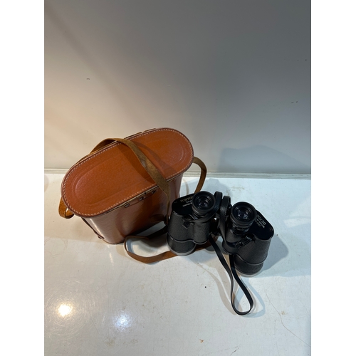 147 - Tohyoh 20x50 binoculars in tan case