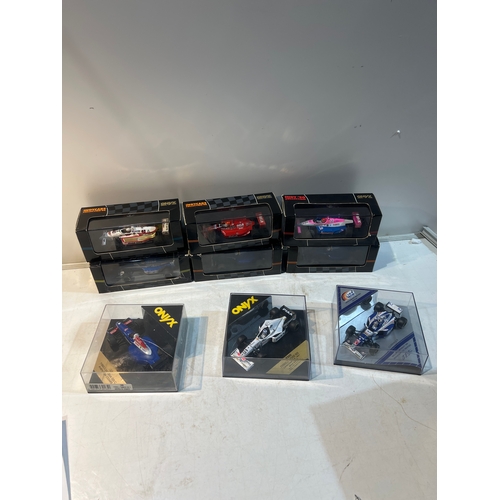 474 - Onyk boxed F1 die cast vehicle collection