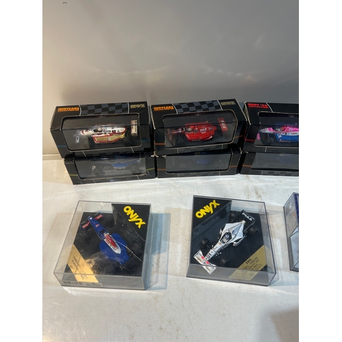 474 - Onyk boxed F1 die cast vehicle collection