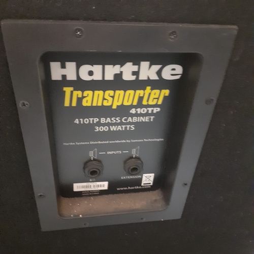 473B - Hartke Transporter 410TP Bass Cabinet. Working order