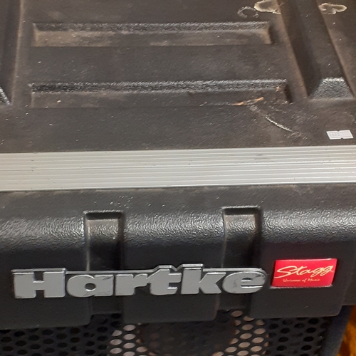 476B - Hartke 3500 Bass Amp Head. Flightcased in very nice condition