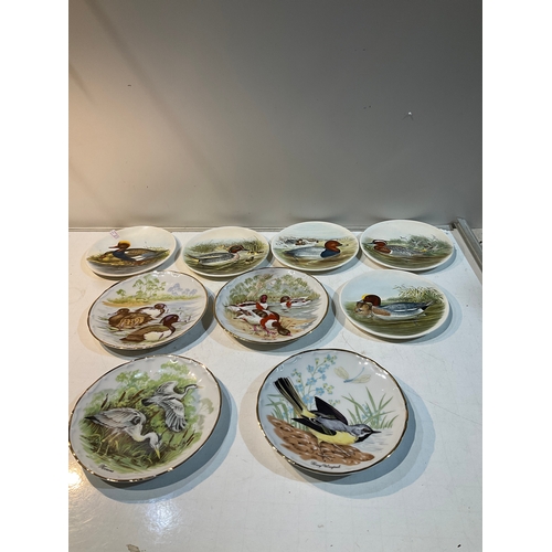 190 - Selection of decorative wall plates to include Poole and Bareuther Walosassen