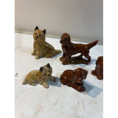 205 - 2 sets of Wade whimsical dog collection