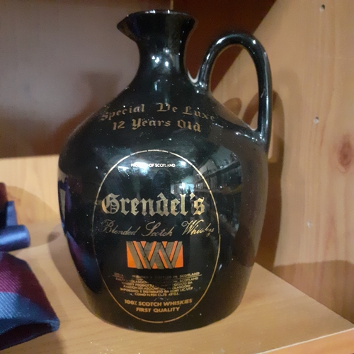 127A - Grendel's Blended Scotch Whiskey water jug.