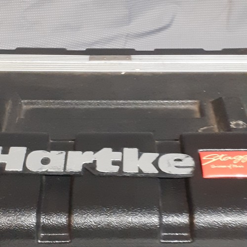 476B - Hartke 3500 Bass Amp Head. Flightcased in very nice condition