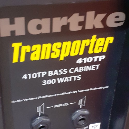 473B - Hartke Transporter 410TP Bass Cabinet. Working order