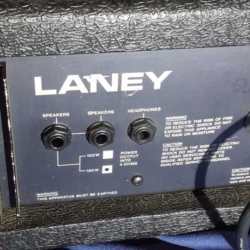 474B - Laney Bass Head Amplifier. Has a few age related blemishes but working order.