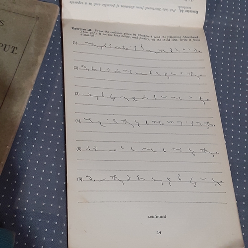 144B - Books. Shorthand. Pitmans shorthand, some published 1880s. Good condition given age.