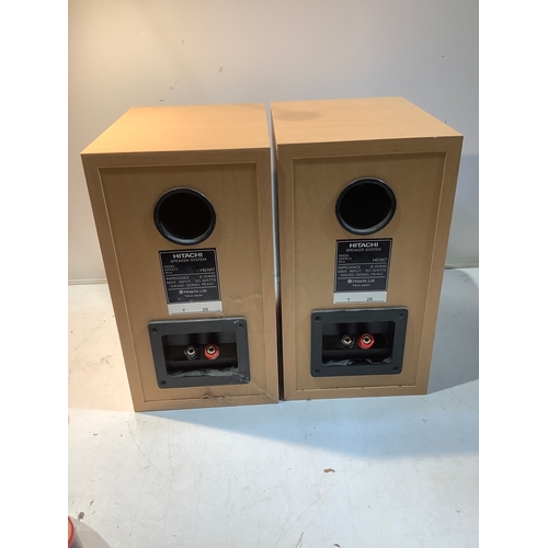 184 - Pair of Hitachi speakers model HS-M7