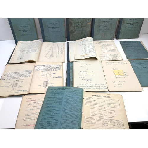 67 - Collection of Royal Air Force notebooks for general education