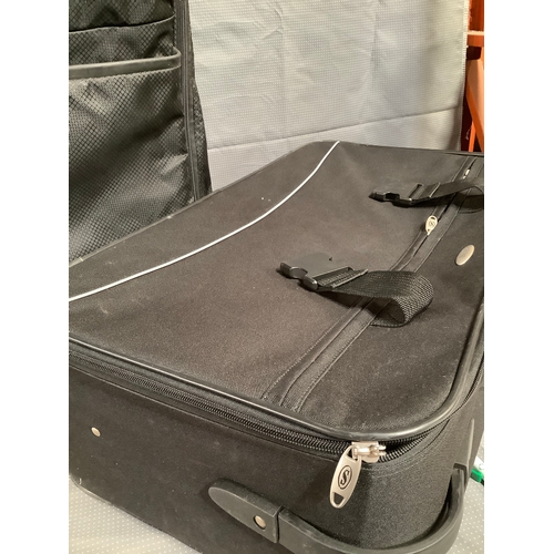 127 - Pair suitcases one is IT other is salibury