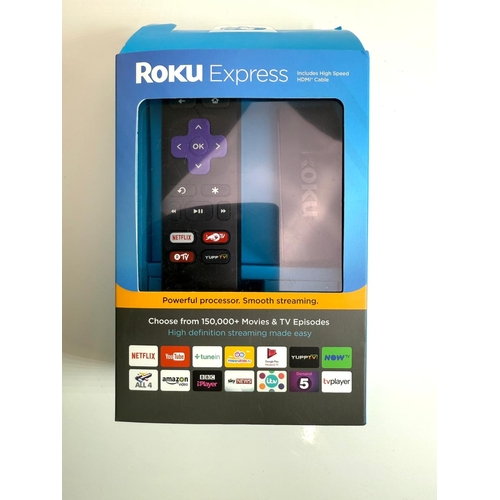 163 - Roku Express internet tv streamer