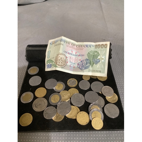 42A - Mixed foreign coinage